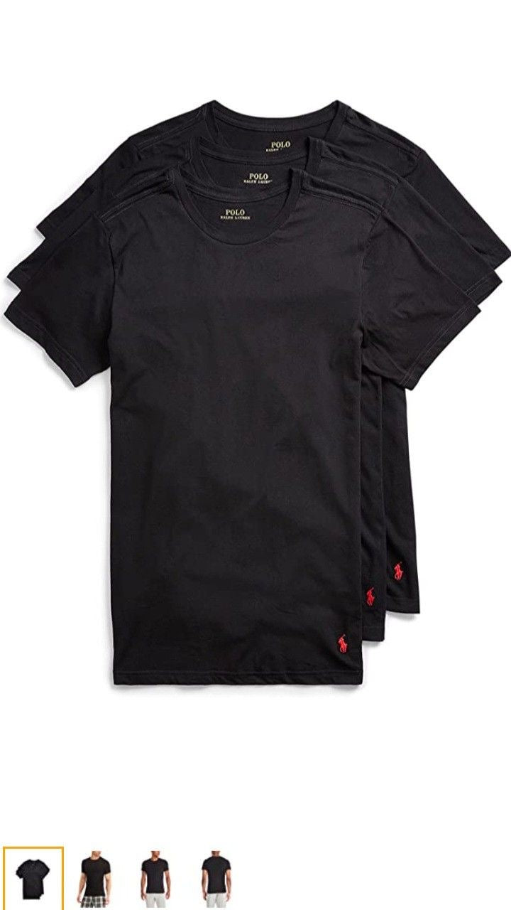 Lot 3 T-shirt Ralph Lauren